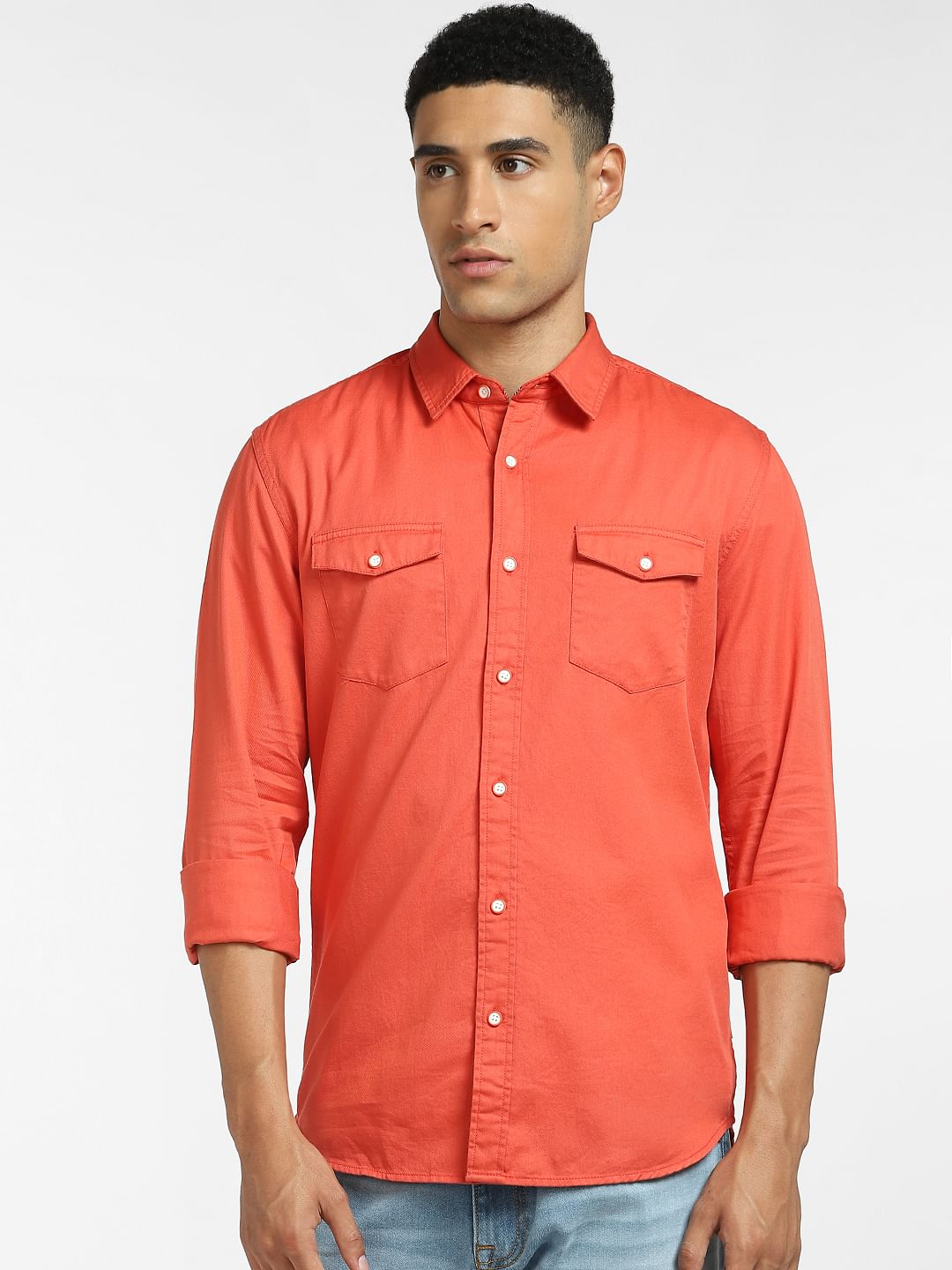 Coral Full Sleeves Shirt