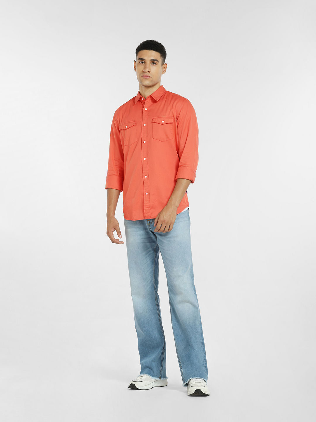 Coral Full Sleeves Shirt