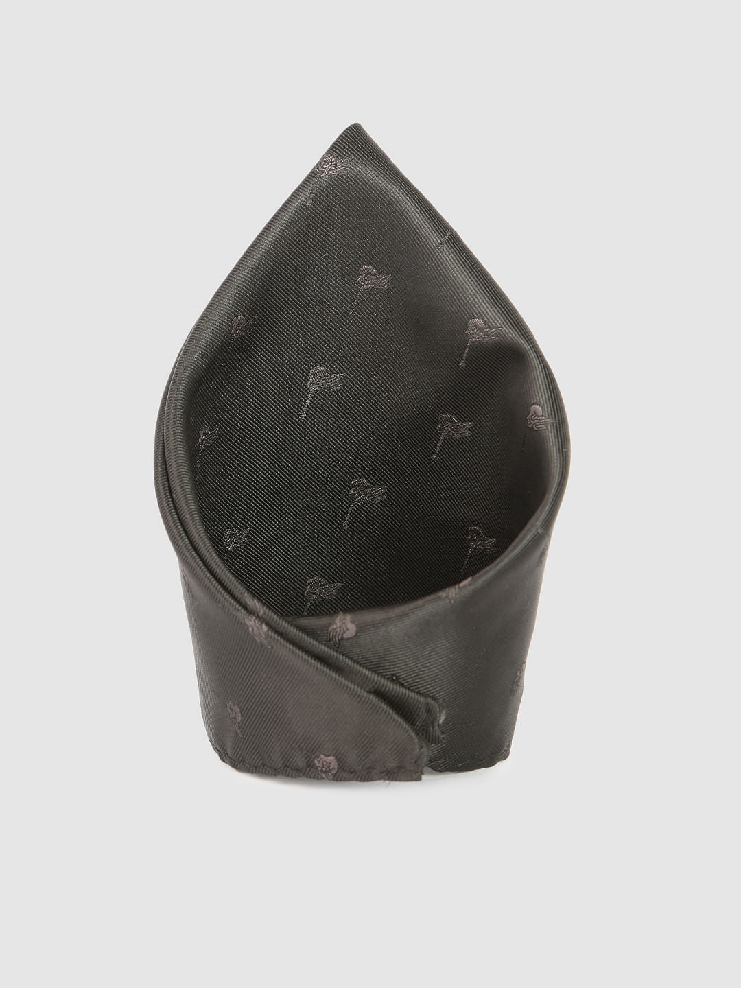 Grey Pocket Square