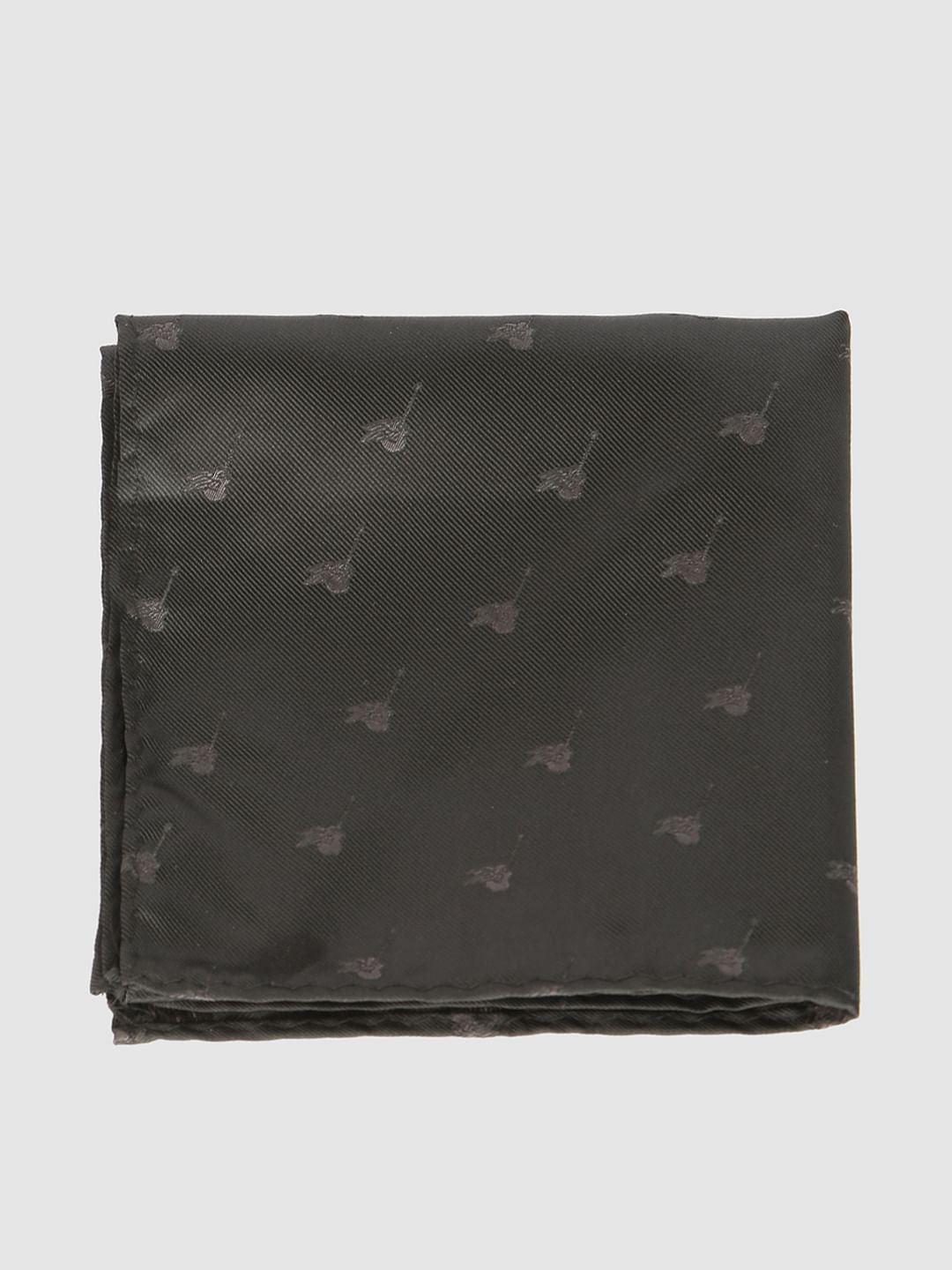 Grey Pocket Square