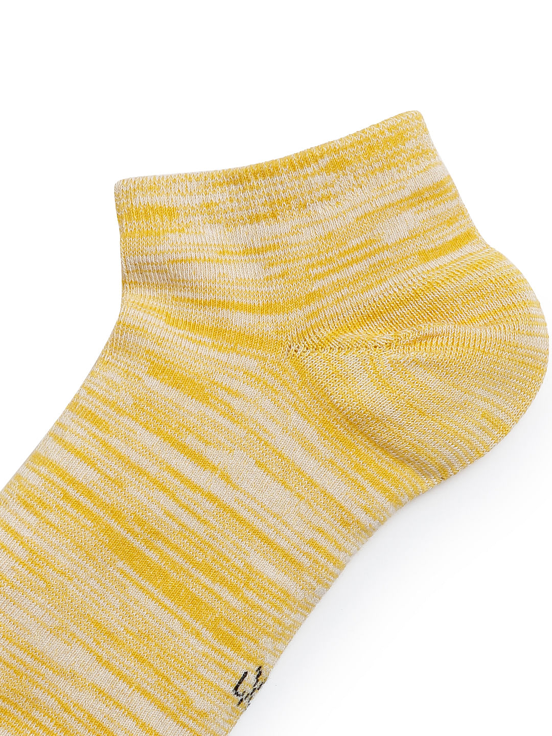 Yellow Ankle Length Socks