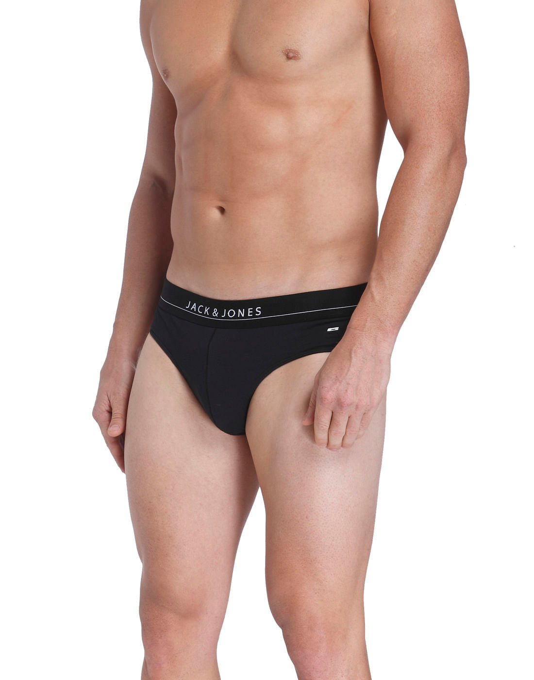 Grey & Black Briefs - Pack of 2