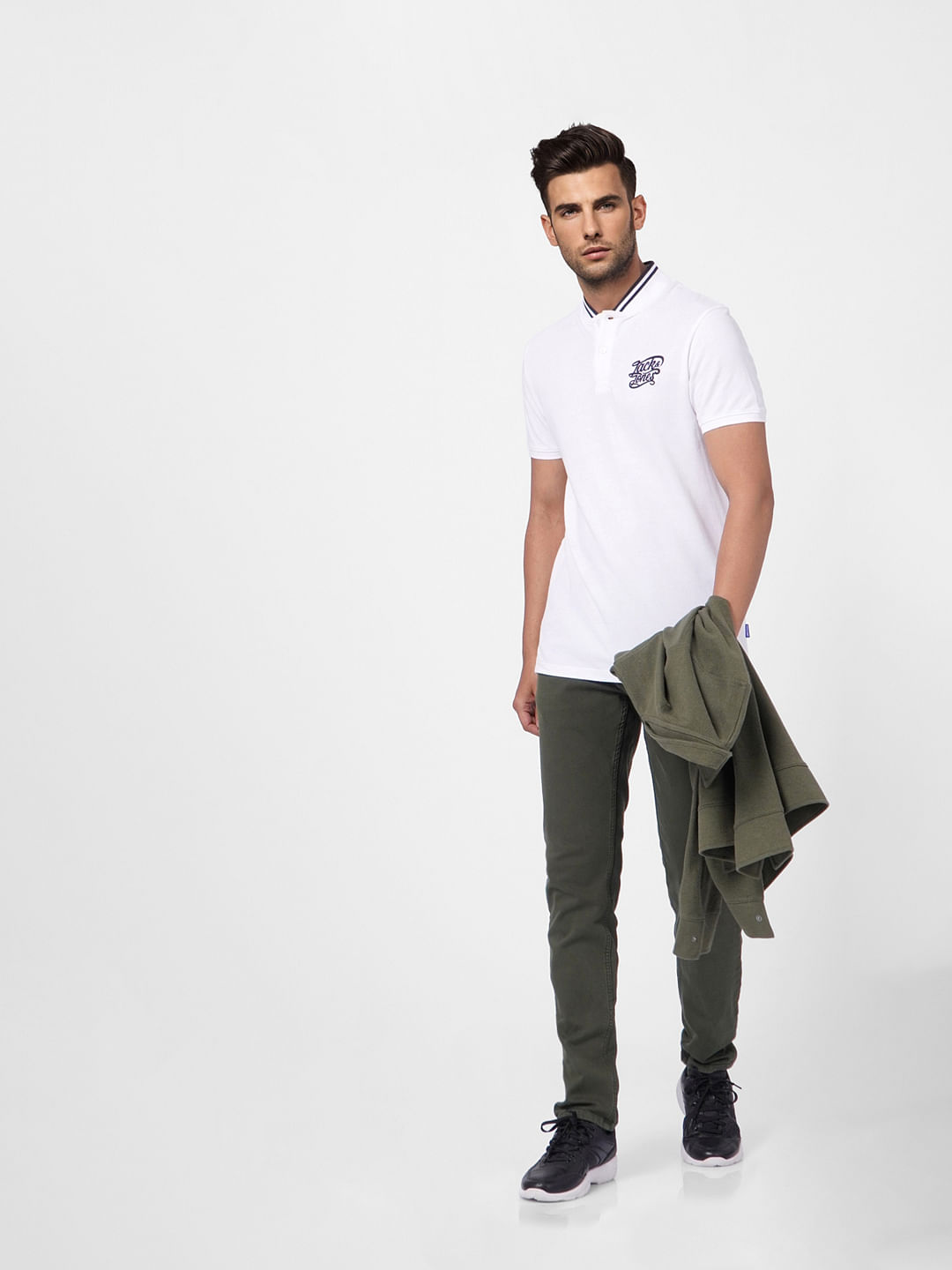 Green Low Rise Chino Pants - 28/30