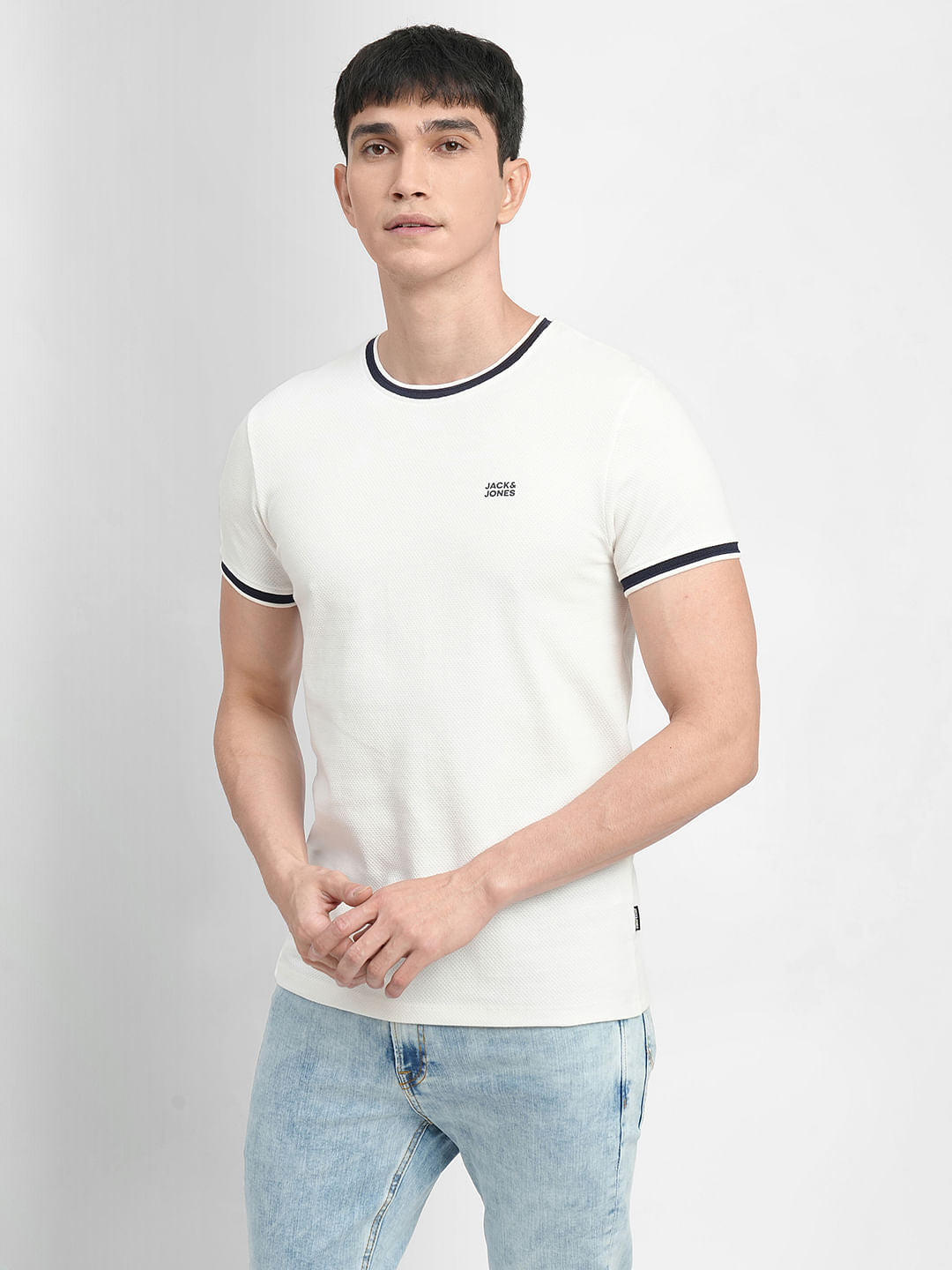 White Crew Neck T-shirt