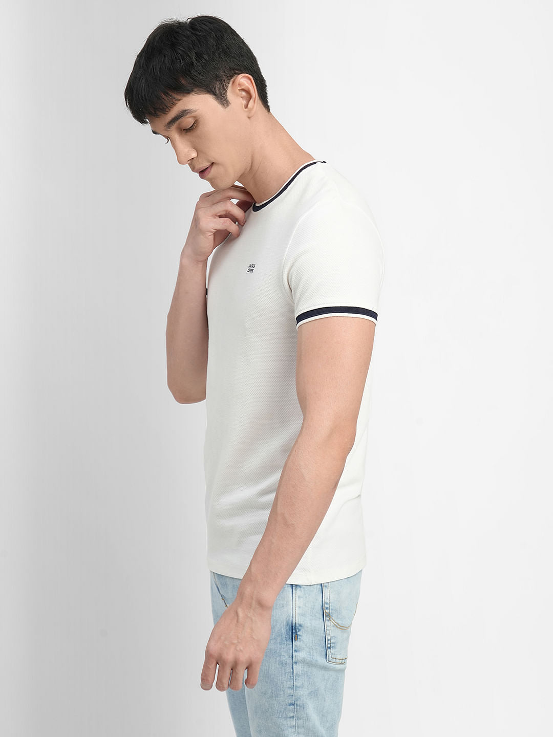 White Crew Neck T-shirt