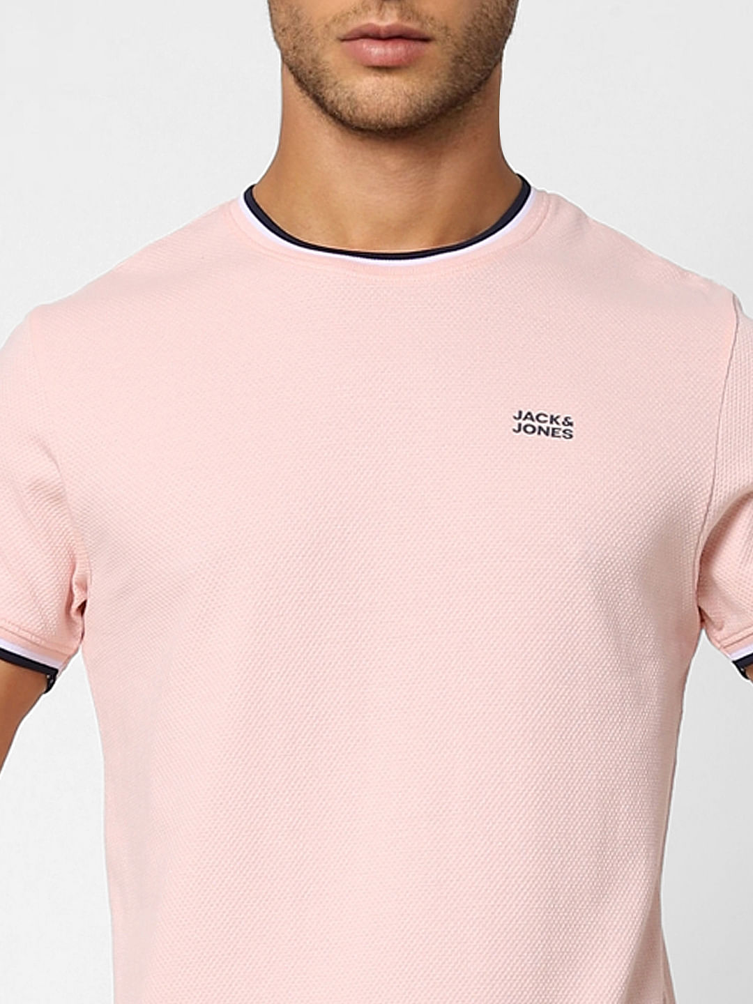 Pink Crew Neck T-shirt