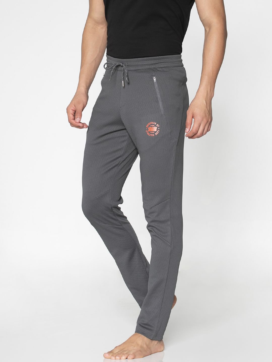 Grey Drawstring Trackpants