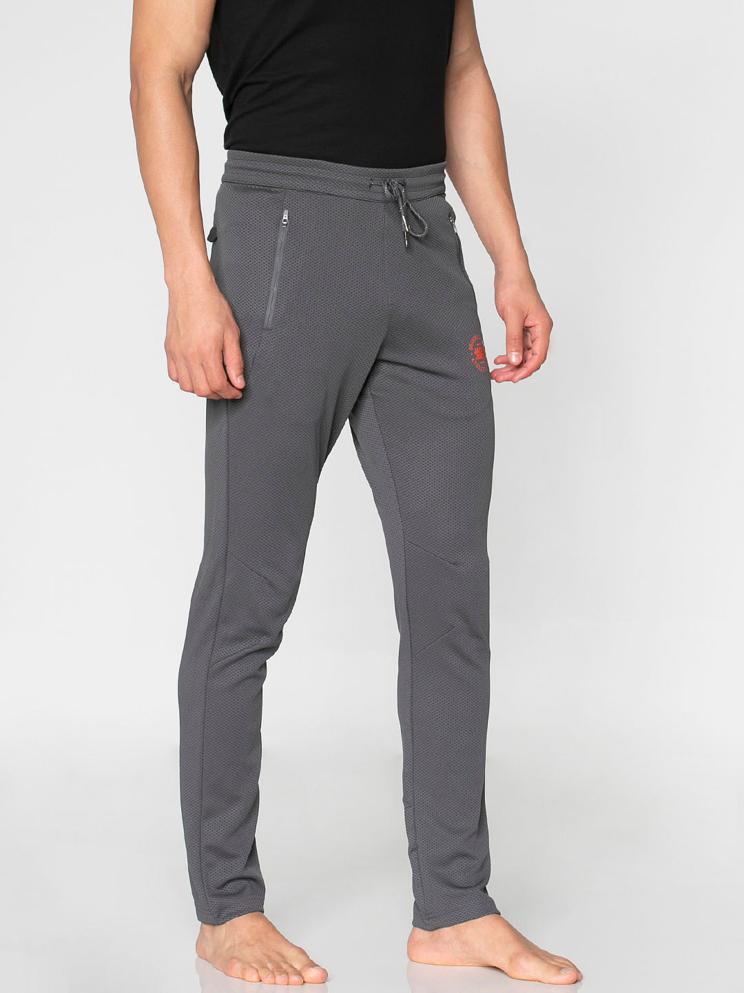 Grey Drawstring Trackpants