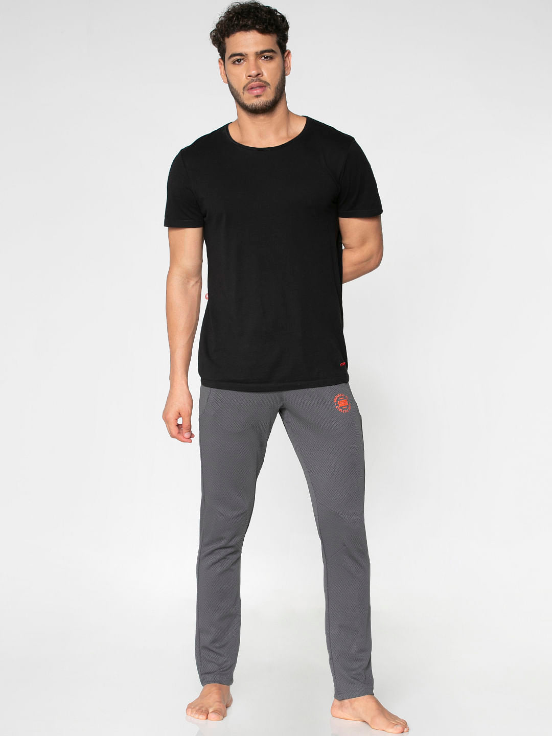 Grey Drawstring Trackpants