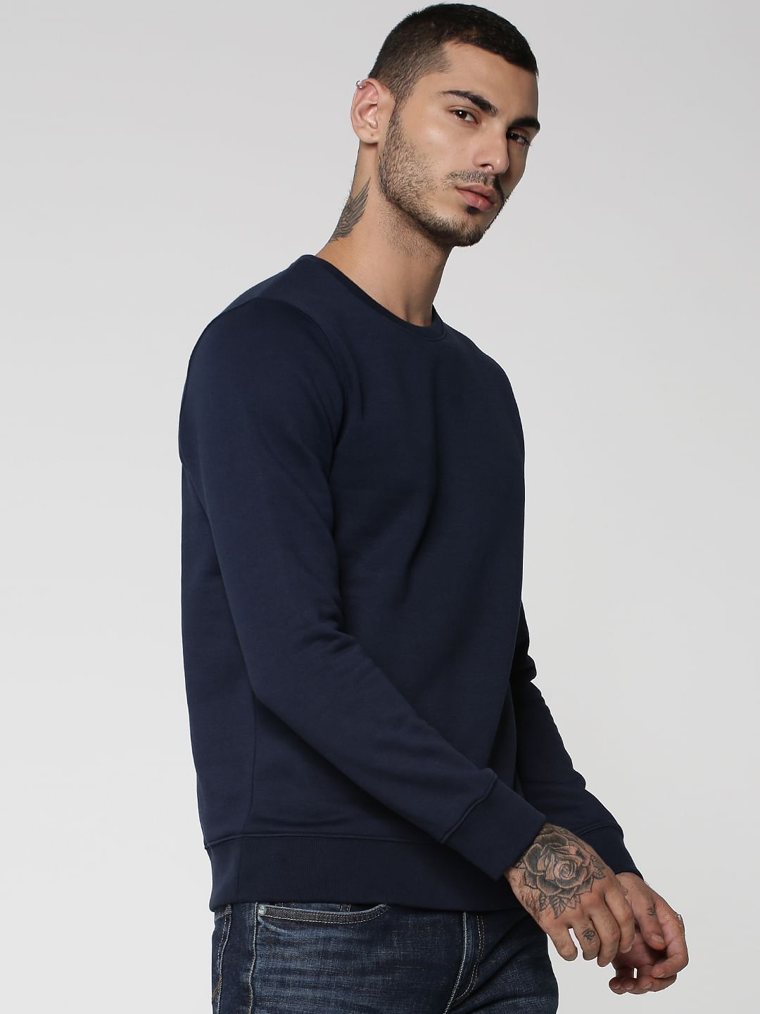 Navy Blue Sweatshirt