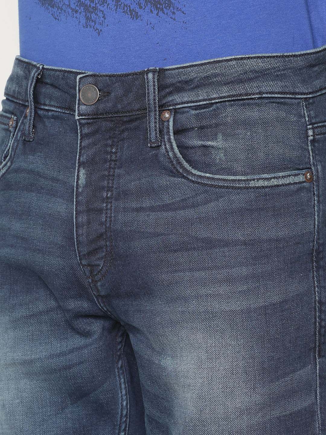 Blue Light Wash Ben Skinny Fit Jeans