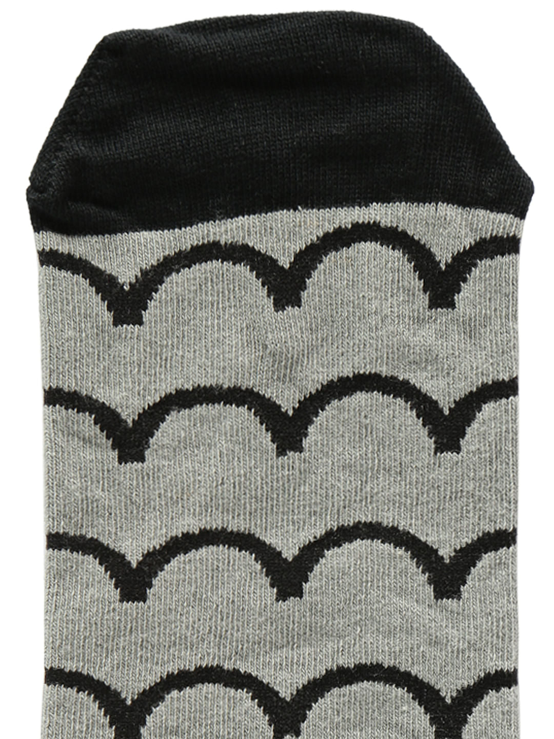 Grey Owl Print Ankle Length Socks