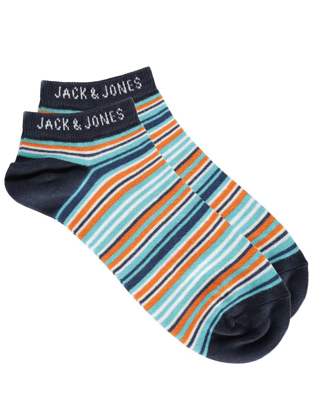 Striped Ankle Length Socks - ONE