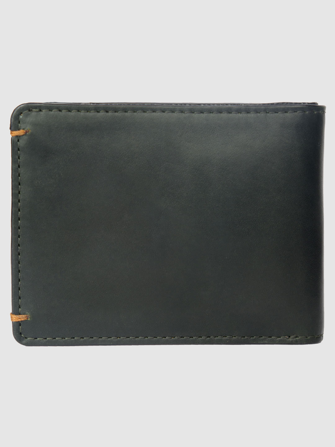 Dark Green Leather Wallet - ONE