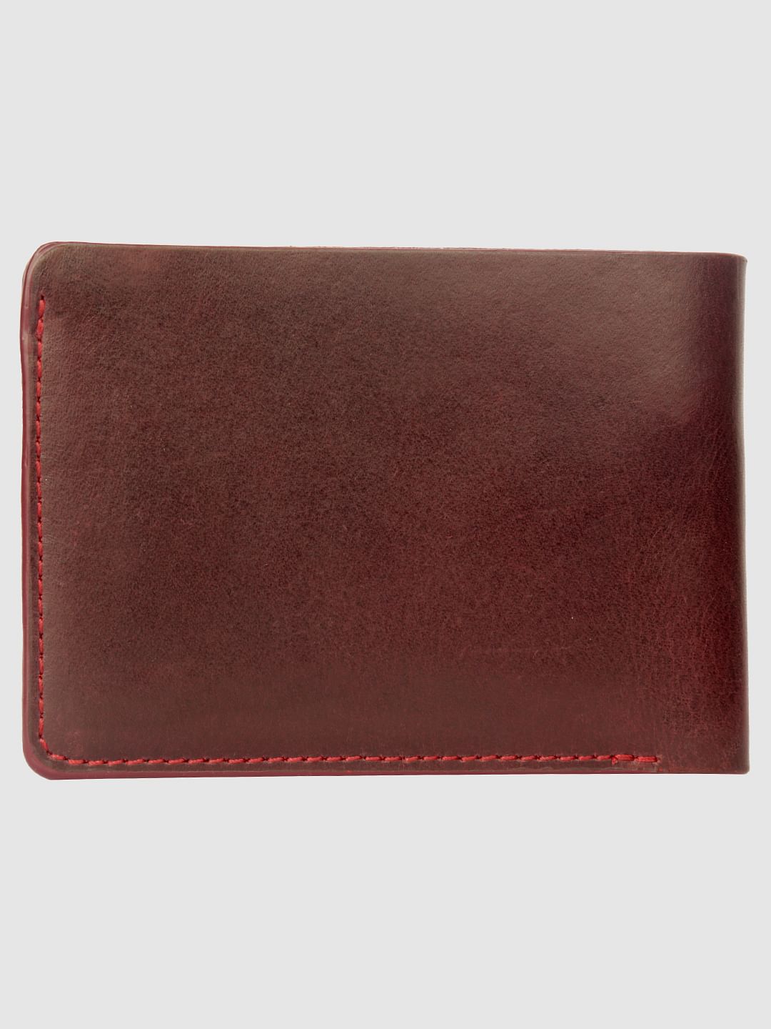 Dark Brown Leather Wallet - ONE