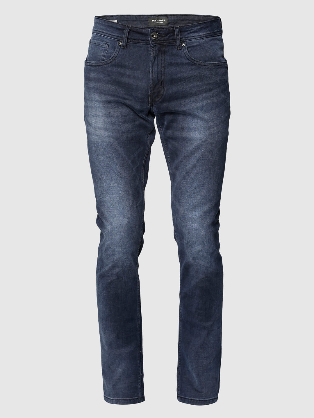 Blue Light Washed Glenn Slim Fit Jeans