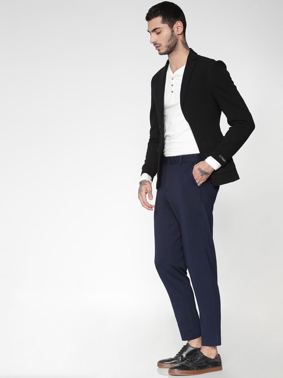 Black Slim Fit Blazer