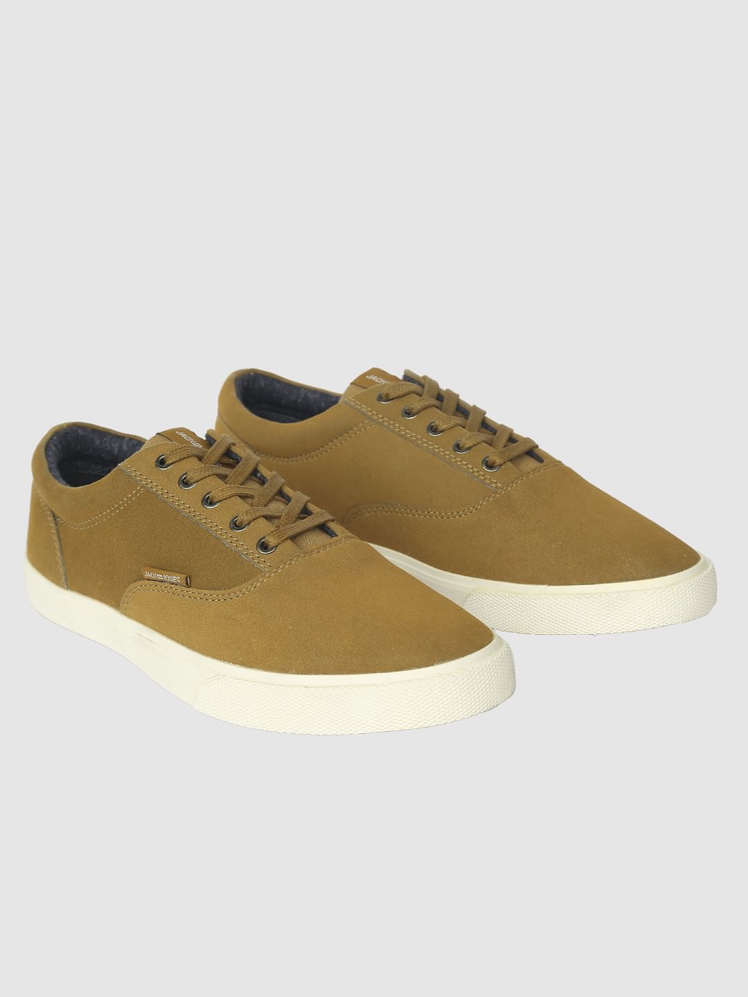Brown Suede Sneakers - 6