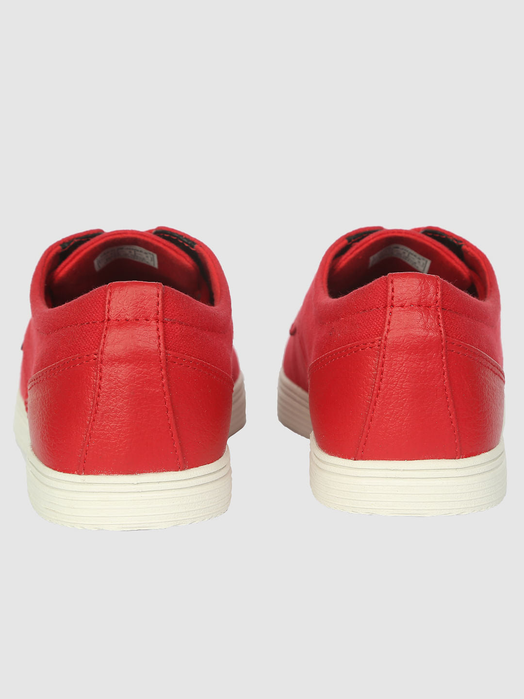 Red Lace Up Sneakers