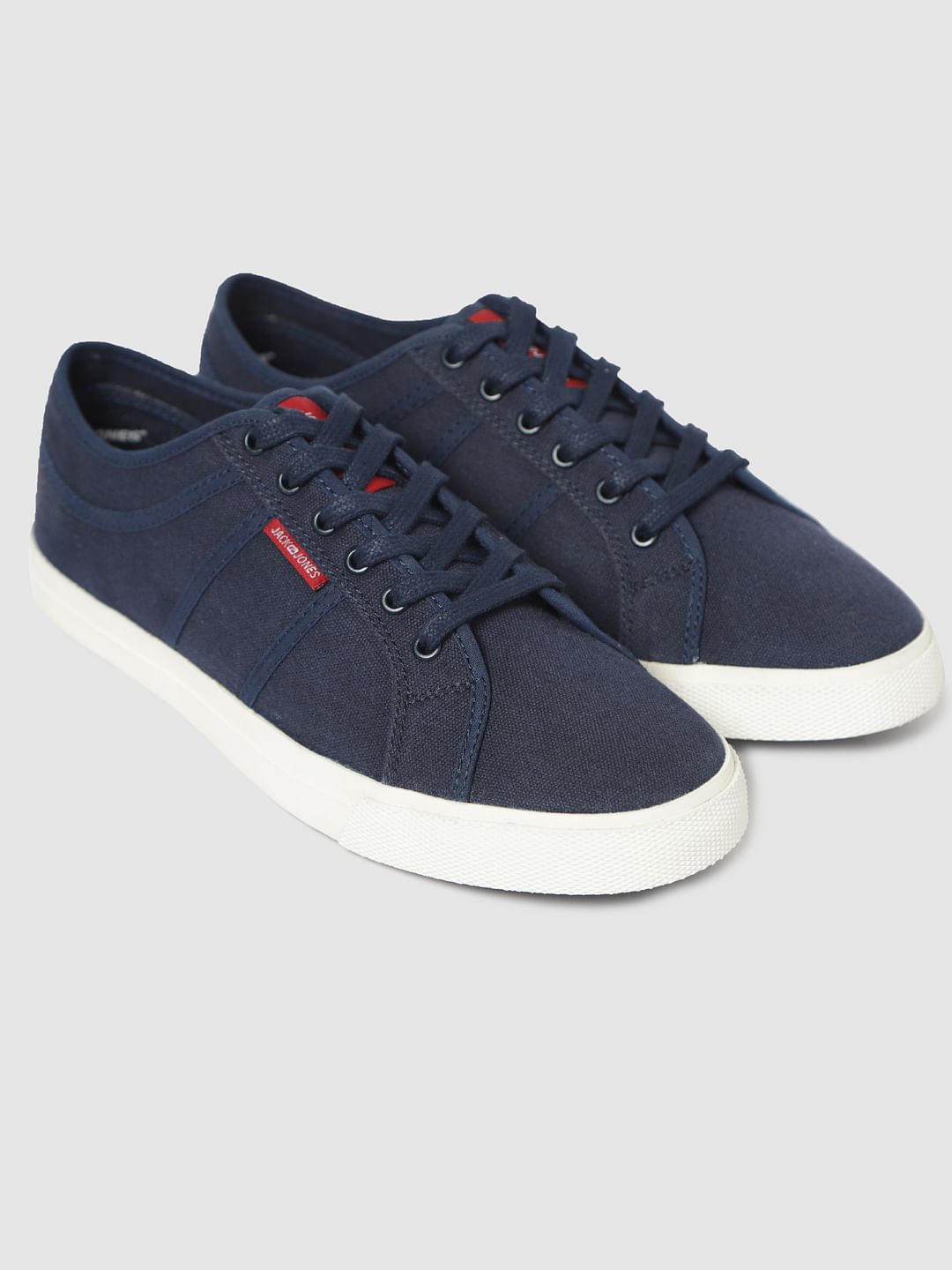 Blue Canvas Sneakers