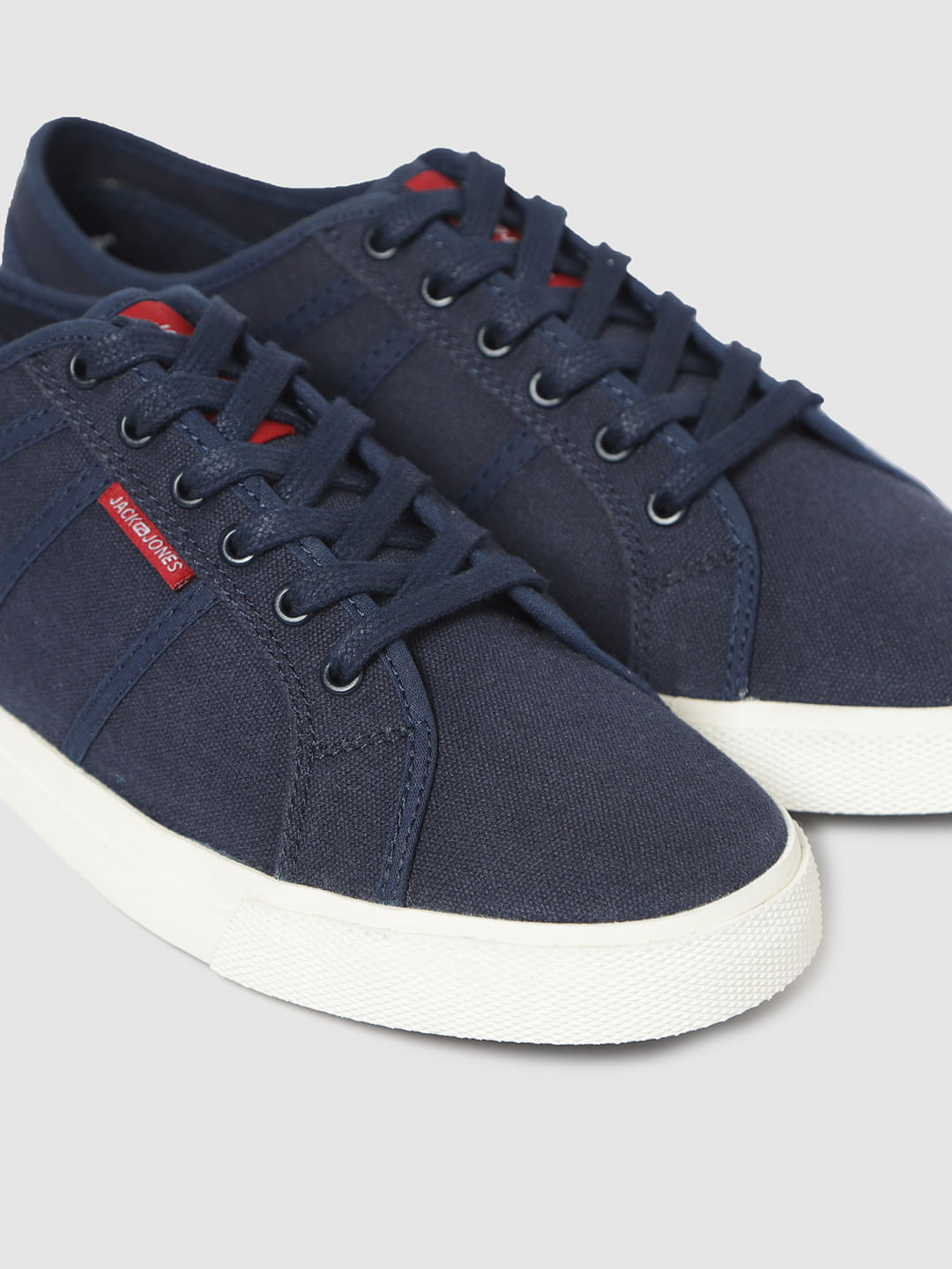 Blue Canvas Sneakers