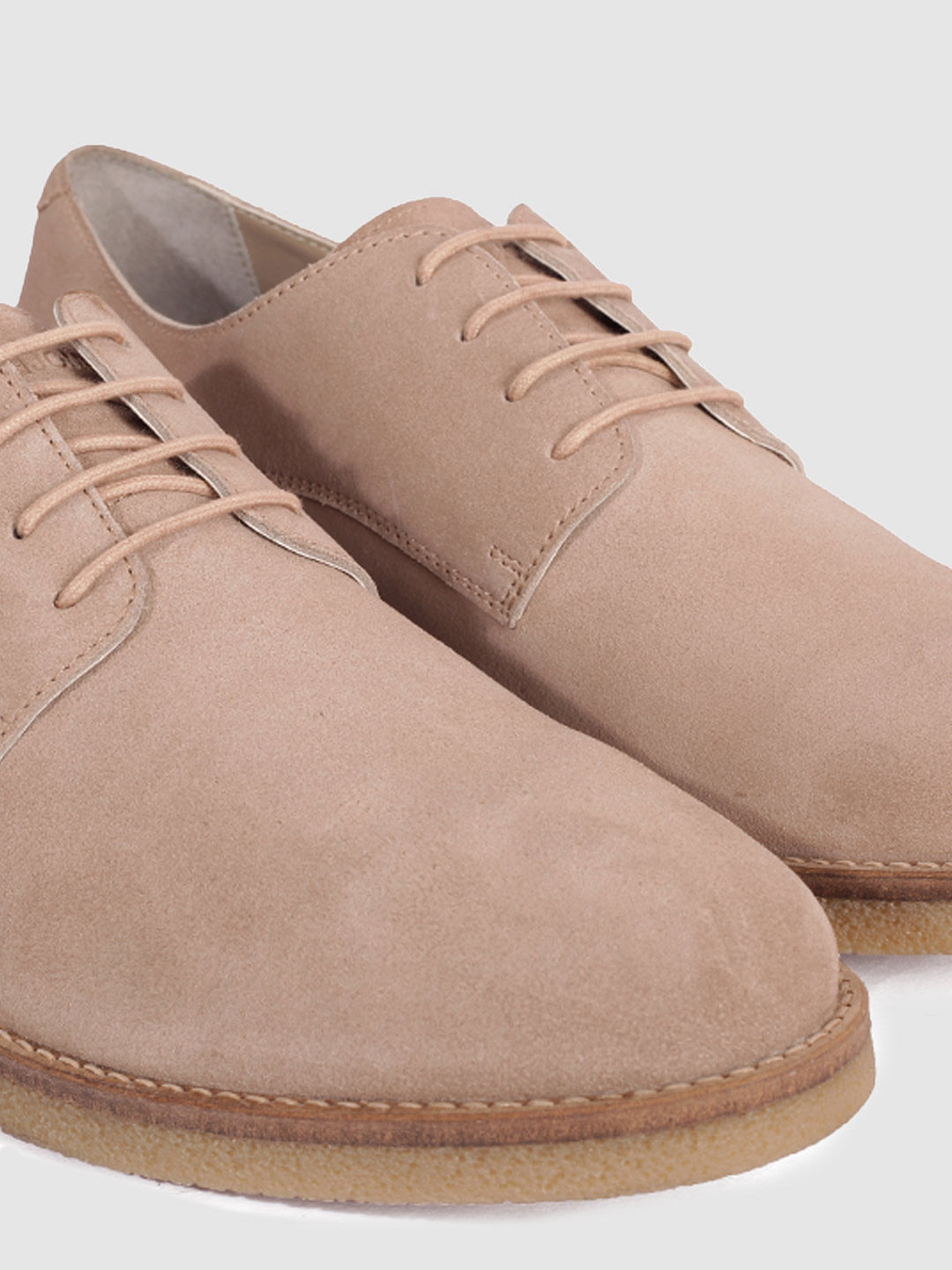 Brown Suede Formal Shoes