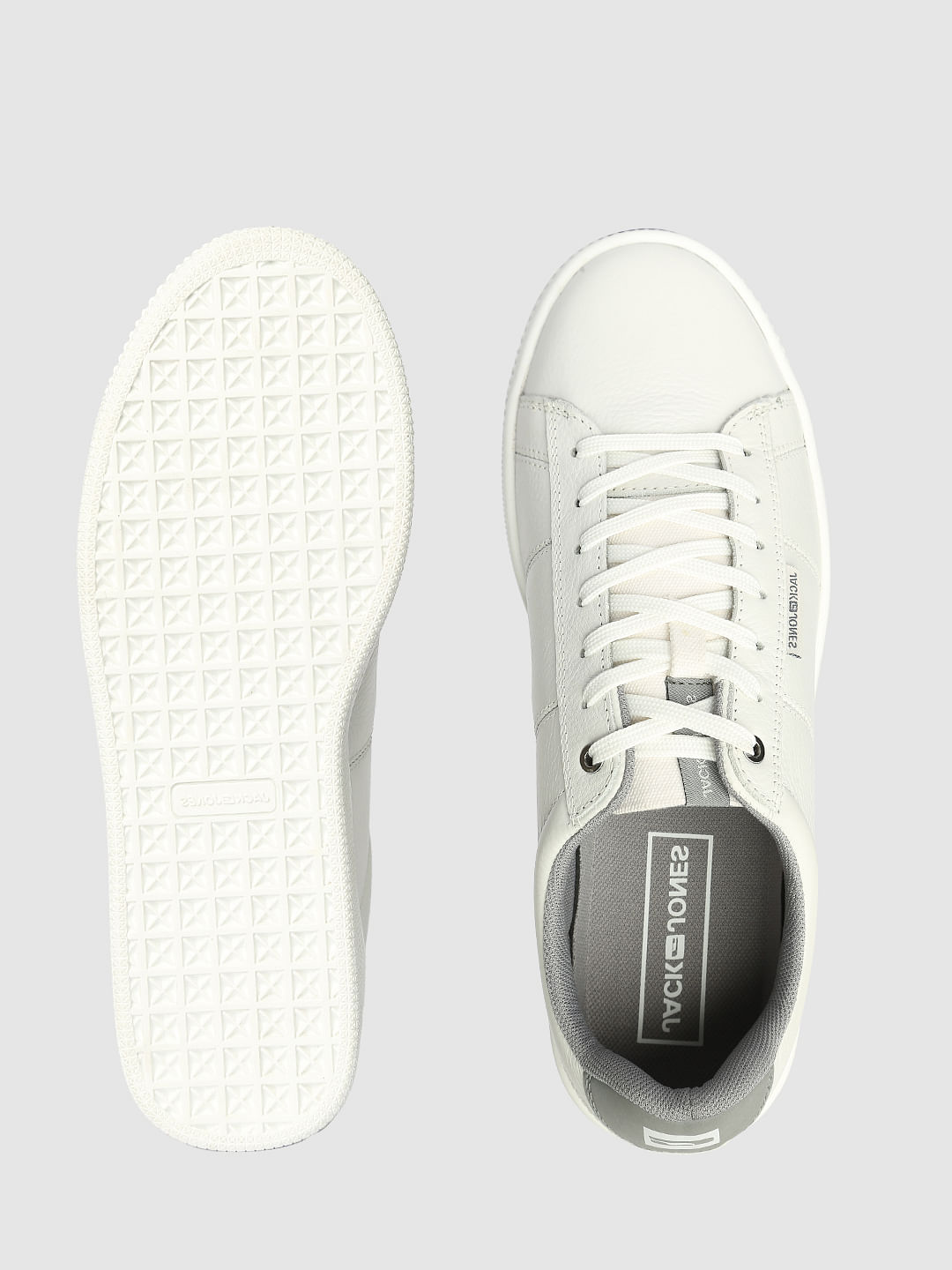 White Leather Sneakers