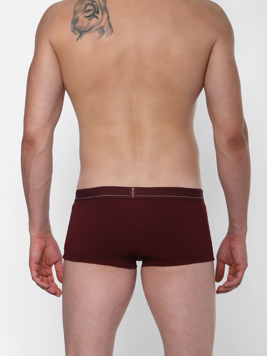 Pack of 2 Brazilian Trunks - Burgundy & Grey