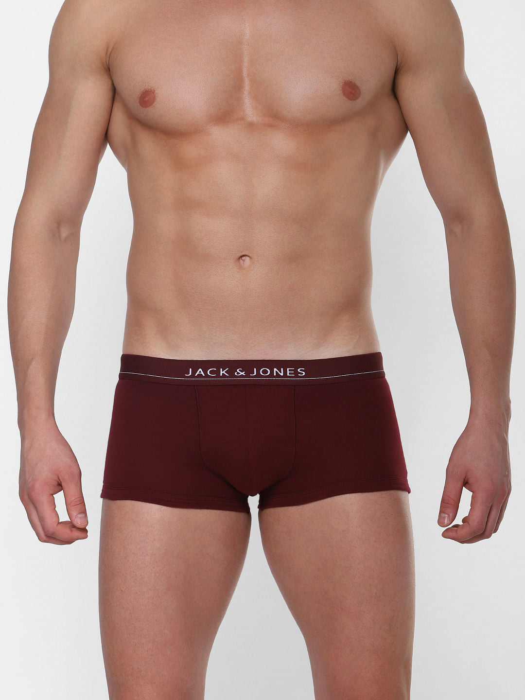 Pack of 2 Brazilian Trunks - Burgundy & Grey