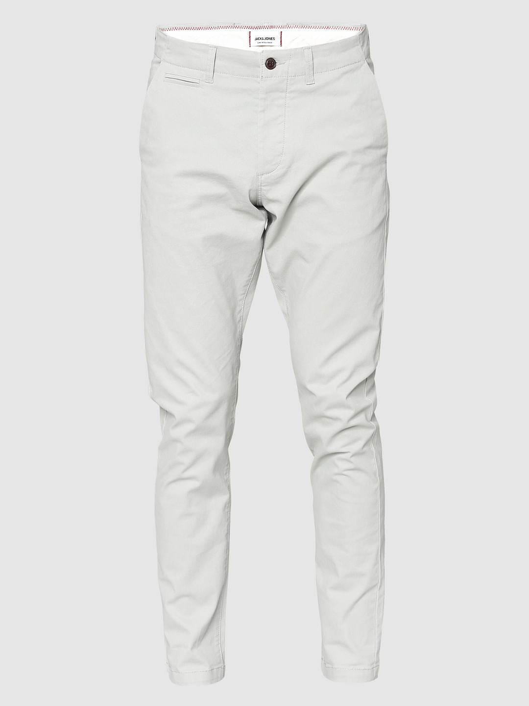 Grey Slim Fit Pants