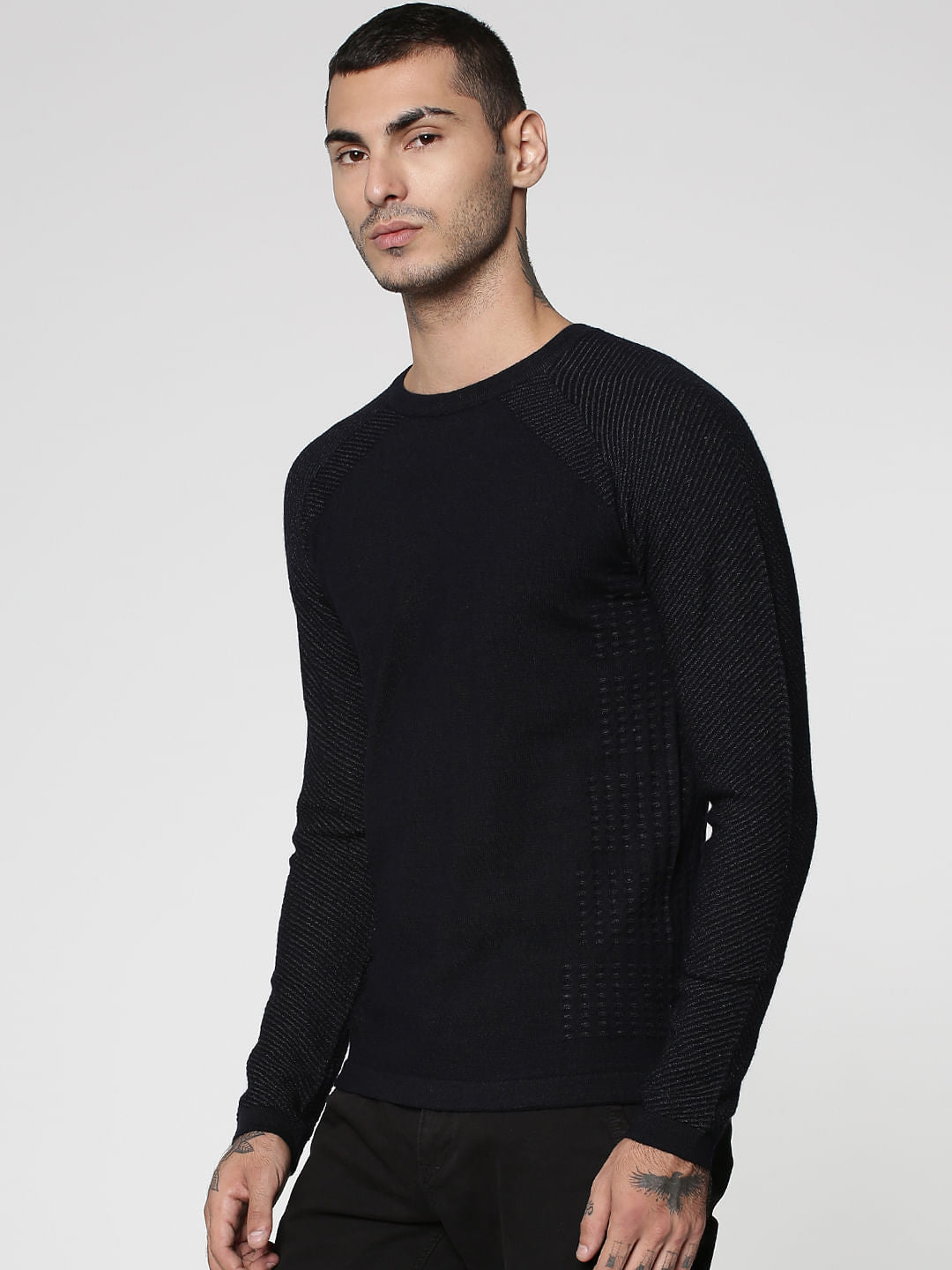 Navy Blue Pullover