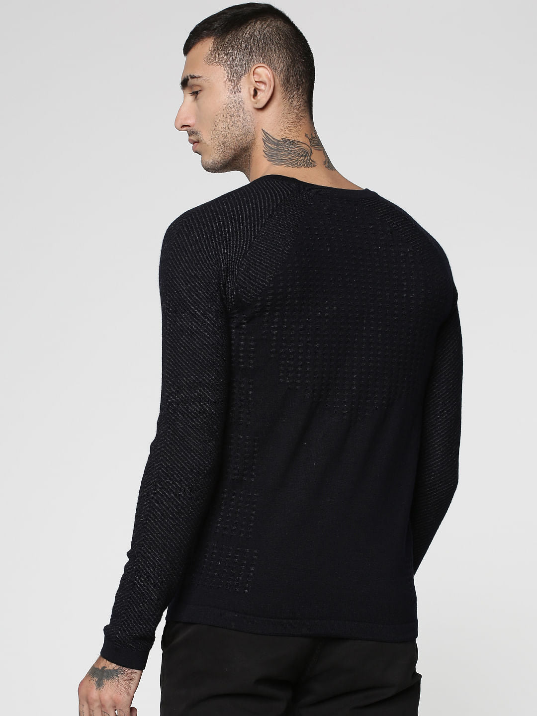 Navy Blue Pullover