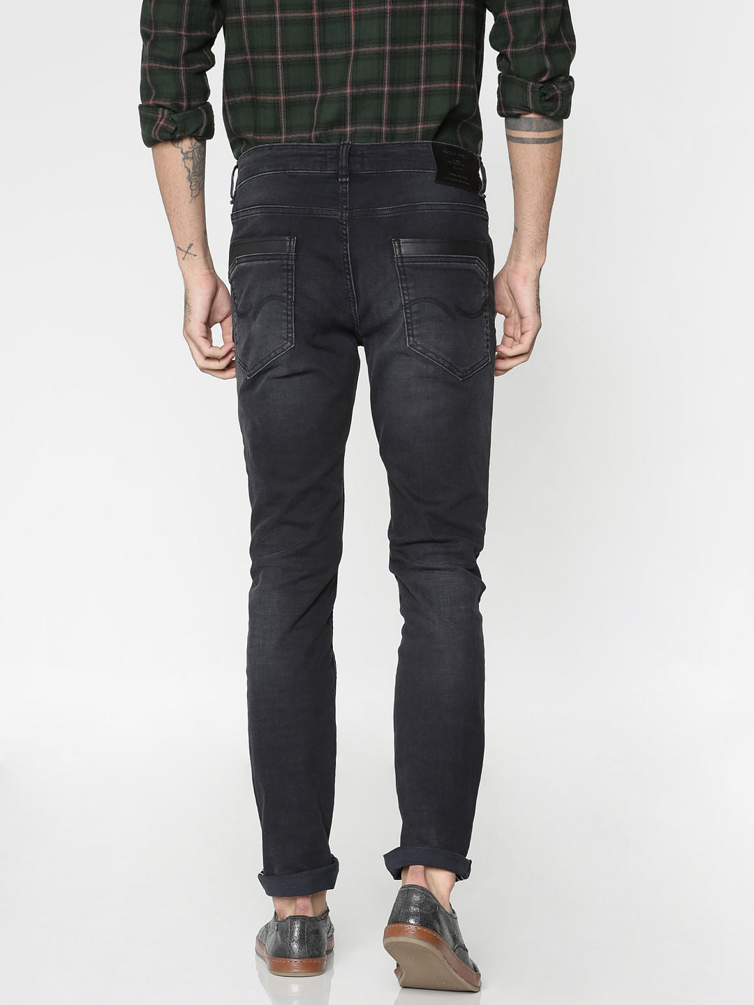 Black Washed Clark Regular Fit Jeans