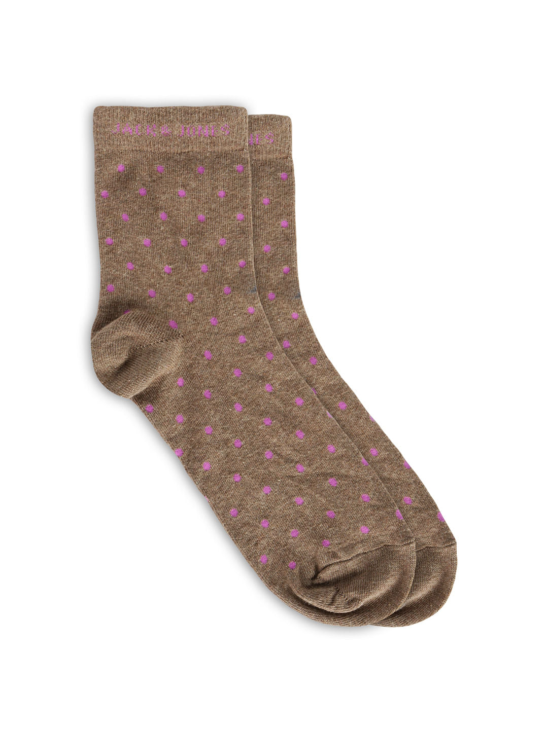 Pack of 5 Polka Dot Mid Calf Length Socks