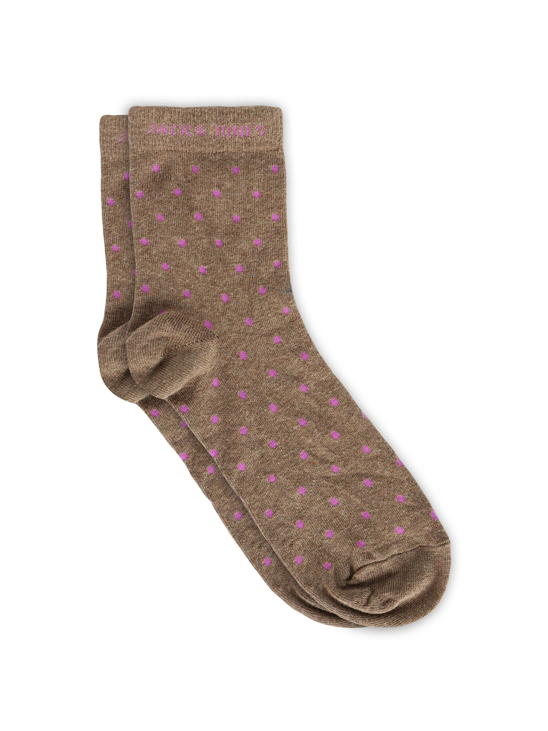 Pack of 5 Polka Dot Mid Calf Length Socks