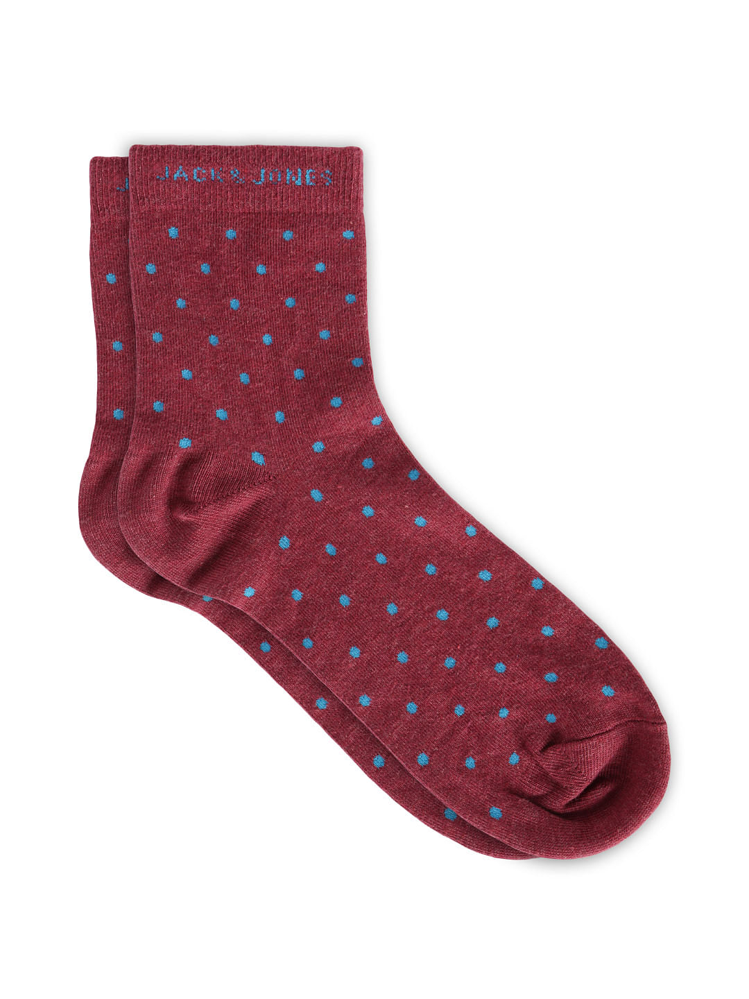 Pack of 5 Polka Dot Mid Calf Length Socks
