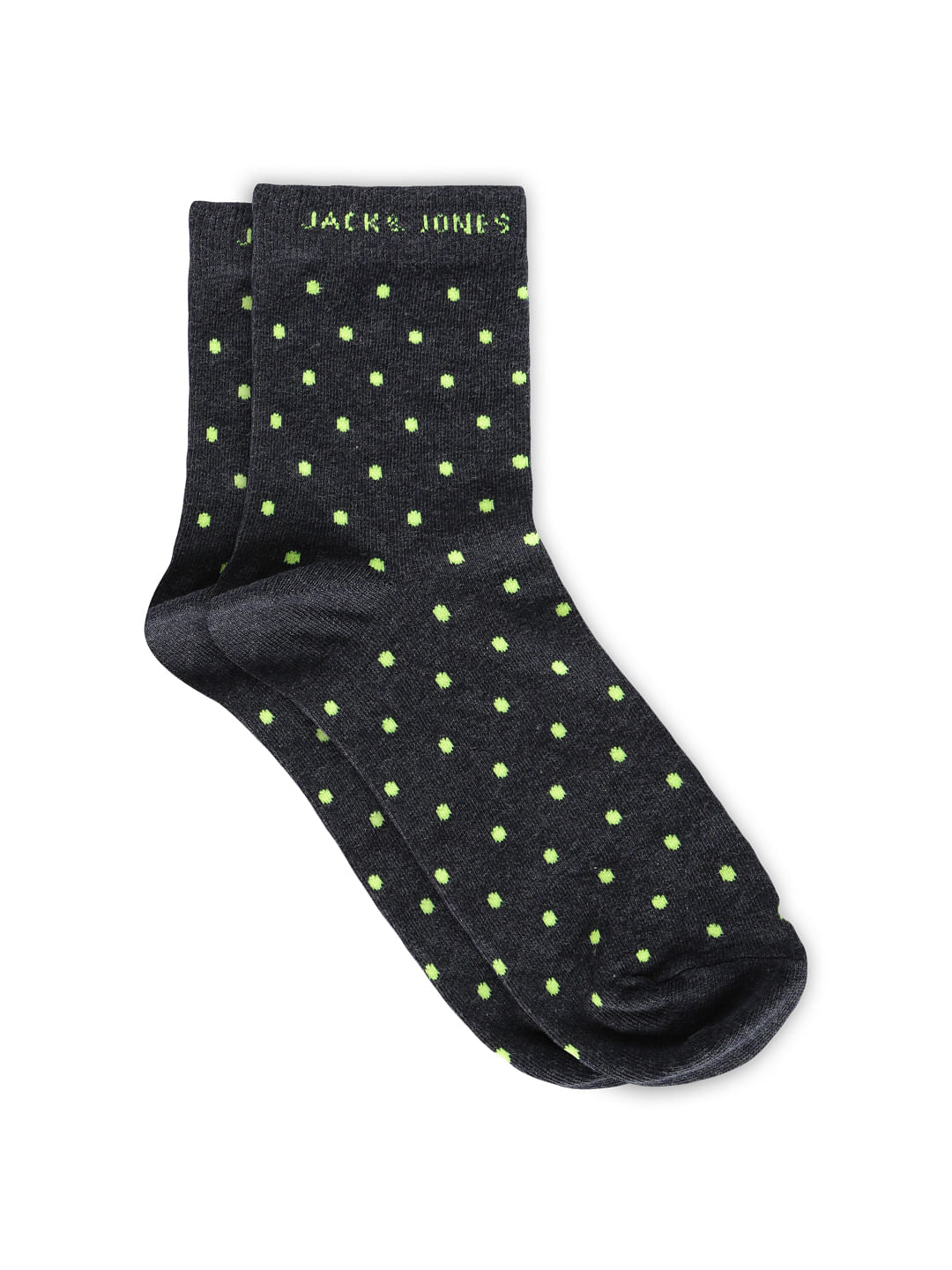 Pack of 5 Polka Dot Mid Calf Length Socks