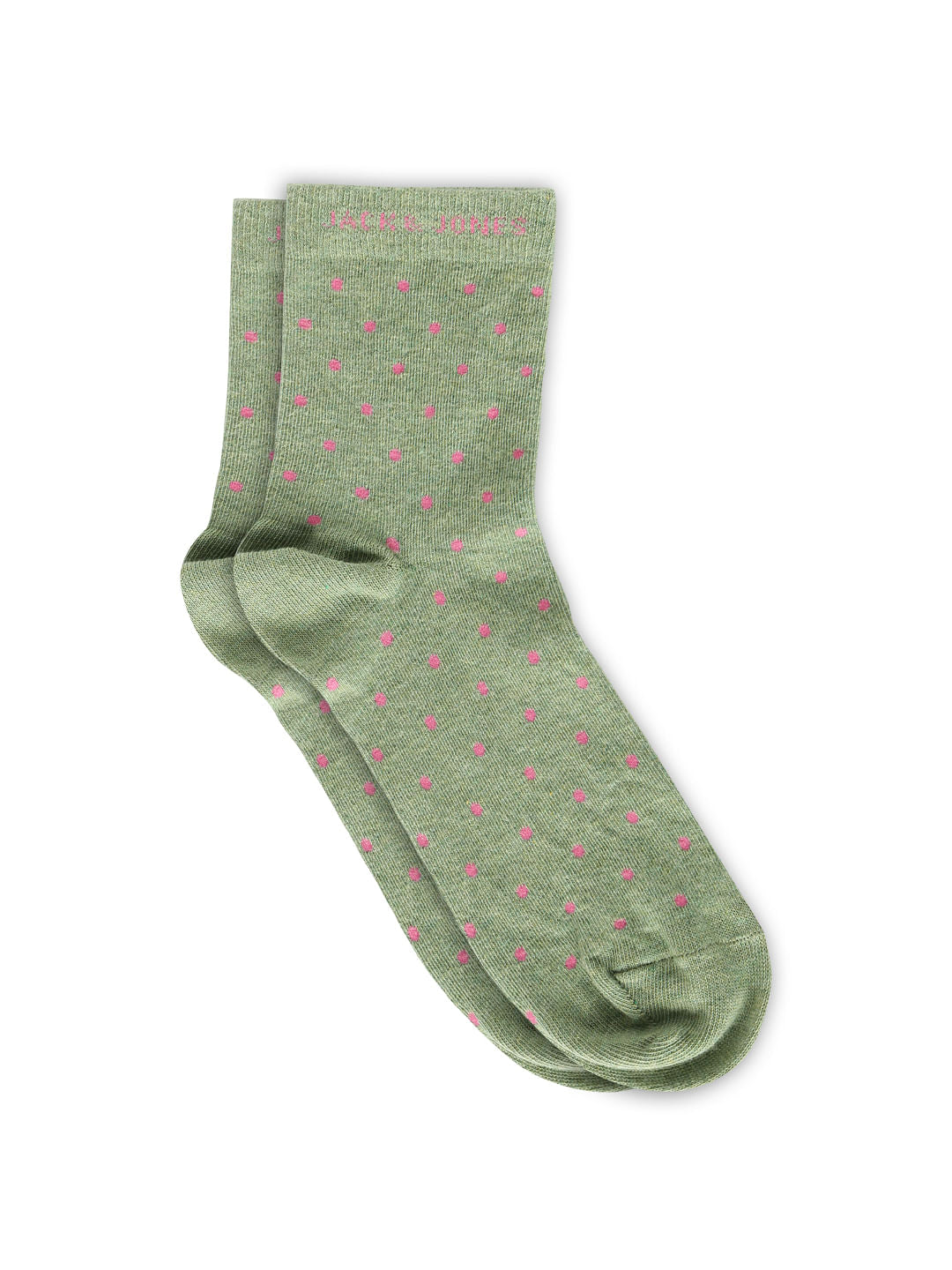 Pack of 5 Polka Dot Mid Calf Length Socks