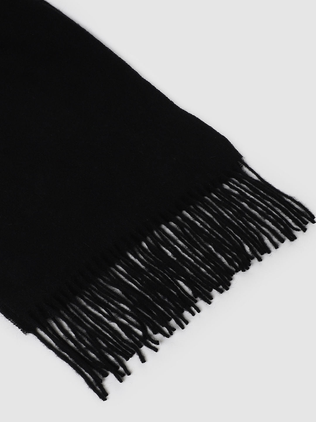 Black Woolen Scarf