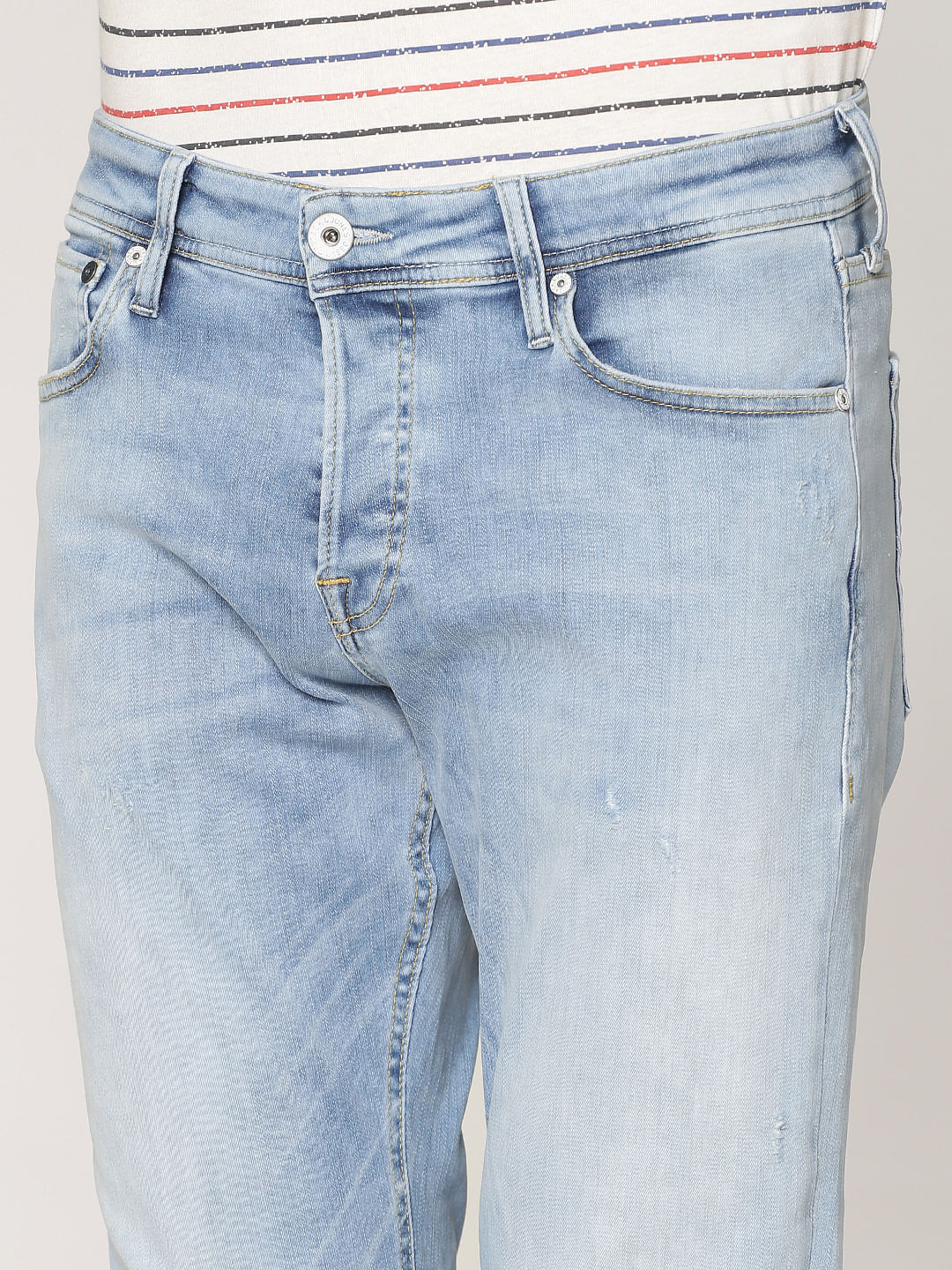 Light Blue Glenn Slim Fit Jeans