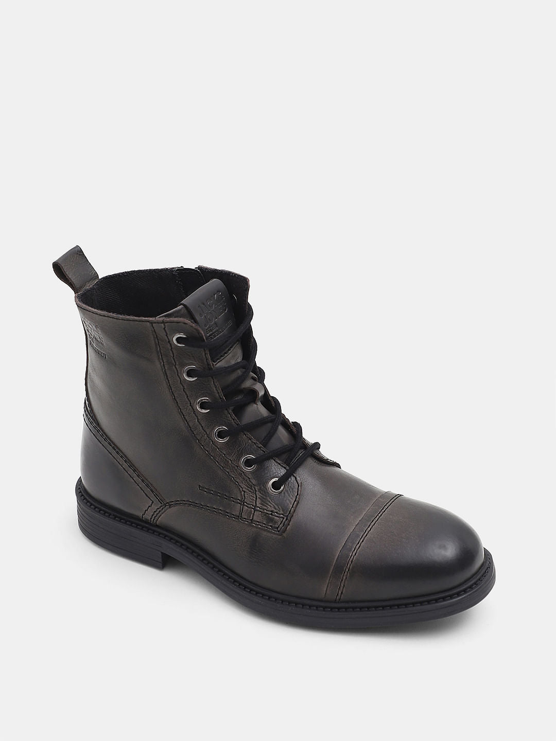 Black Leather Boots
