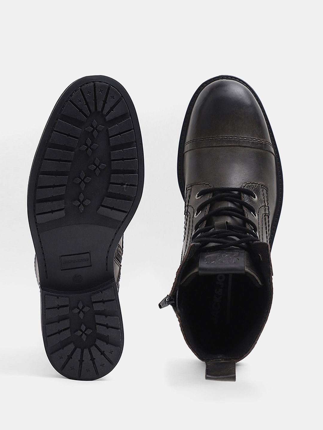 Black Leather Boots