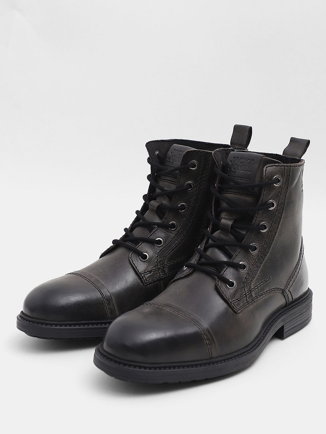 Black Leather Boots