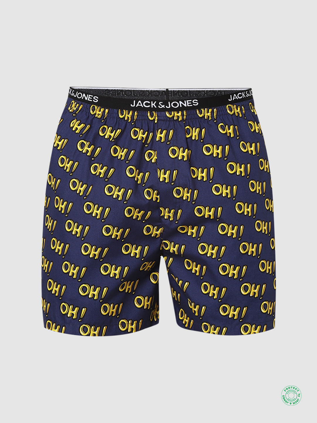 Blue Printed Boxers