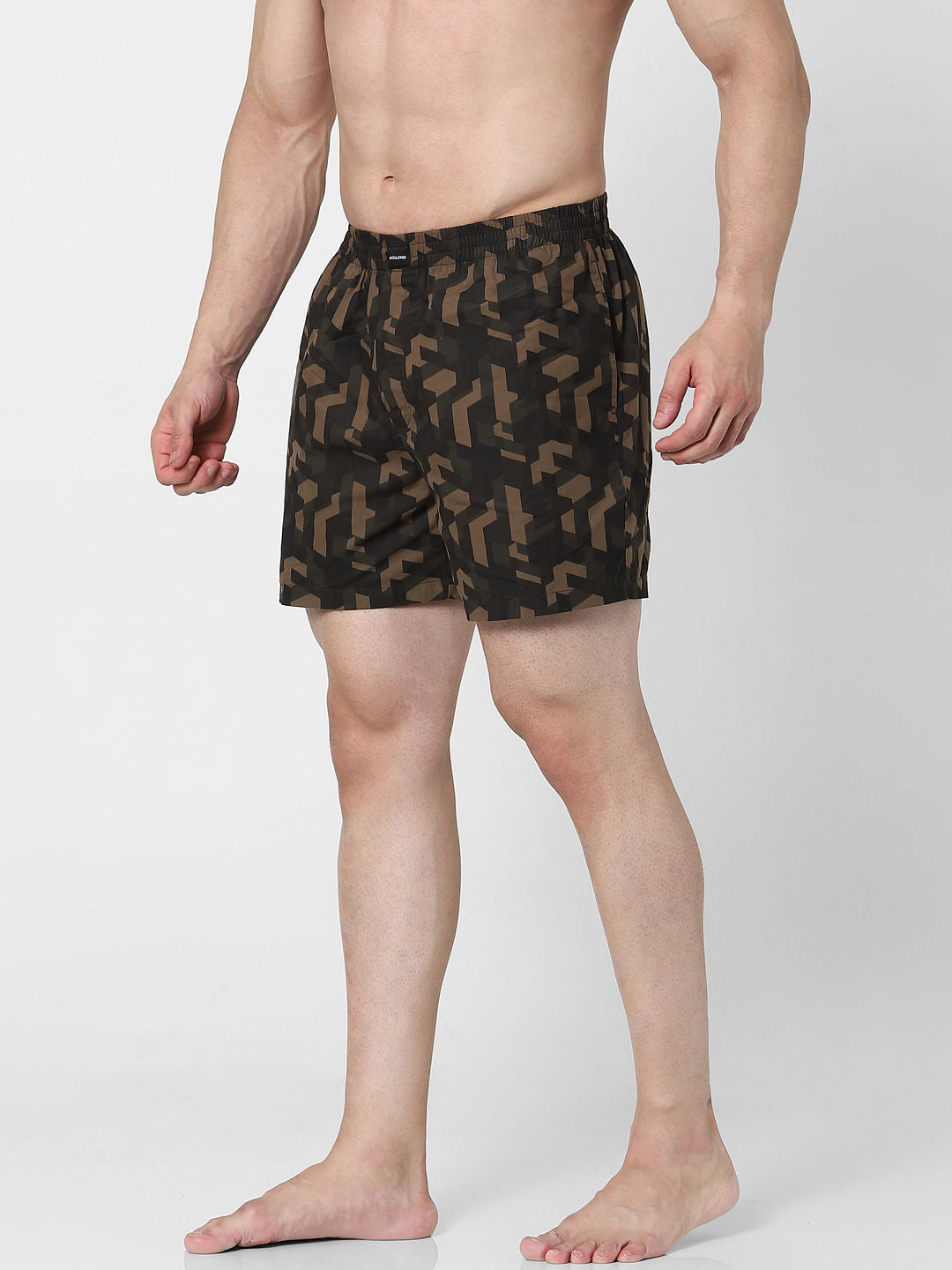 Green Printed Boxers