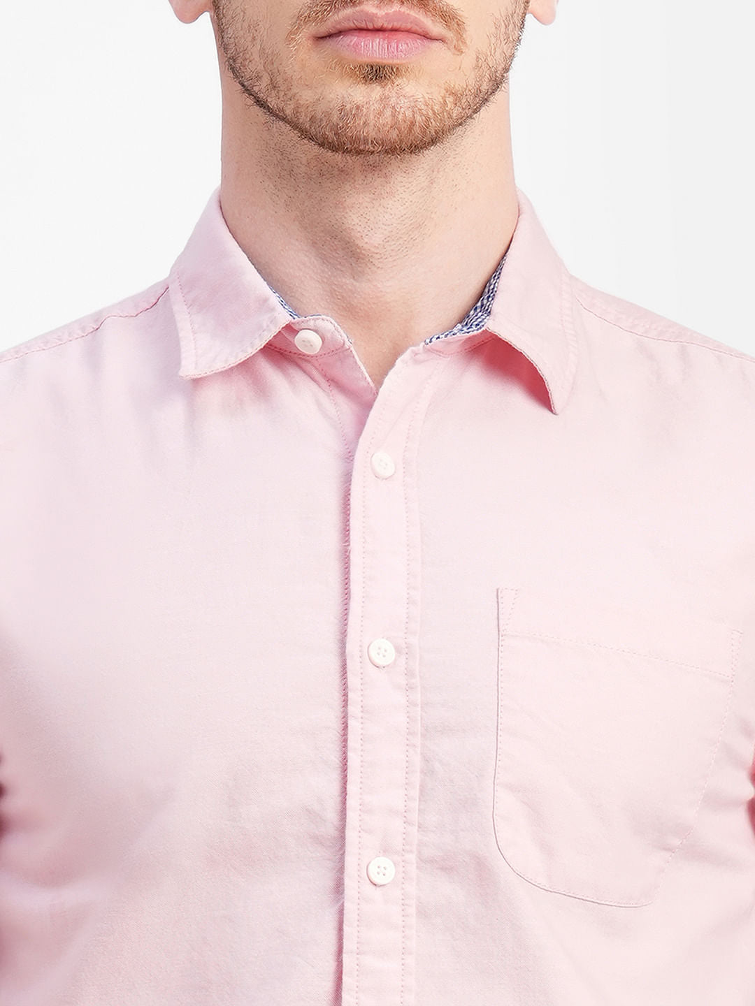 Pink Short Sleeves Shirt