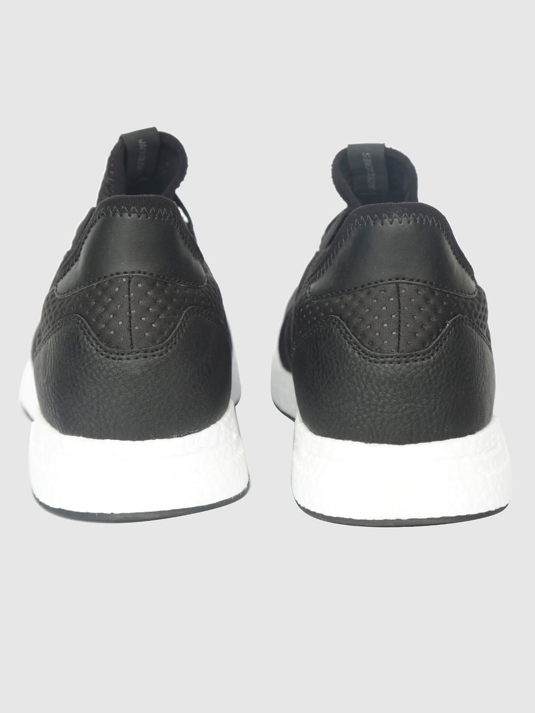 Black Mesh Detail Sneakers