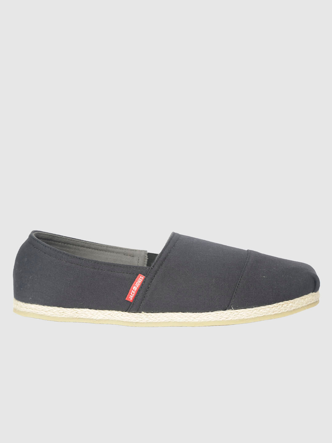 Black Slip On Espadrilles - 6