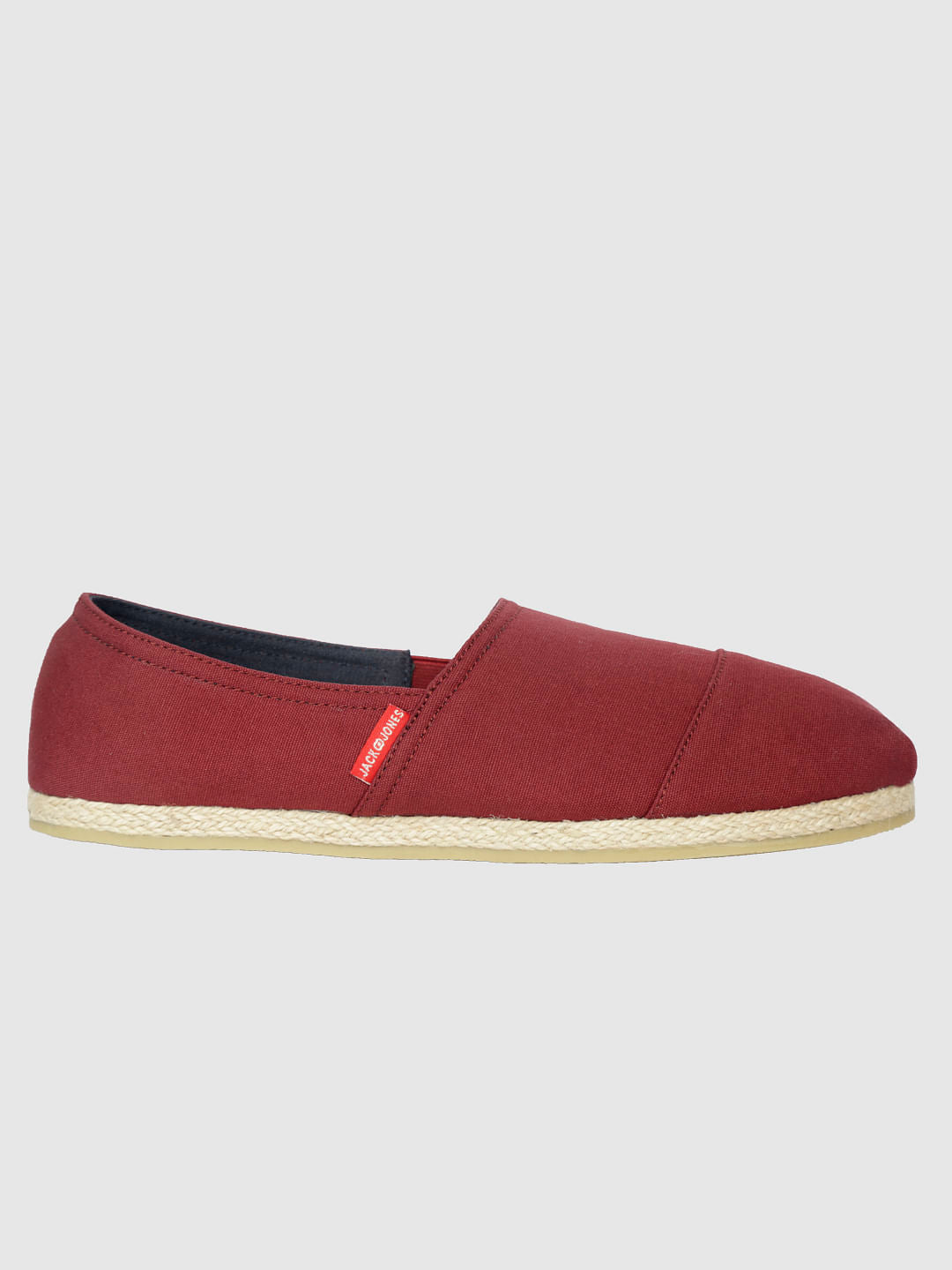 Red Slip On Espadrilles