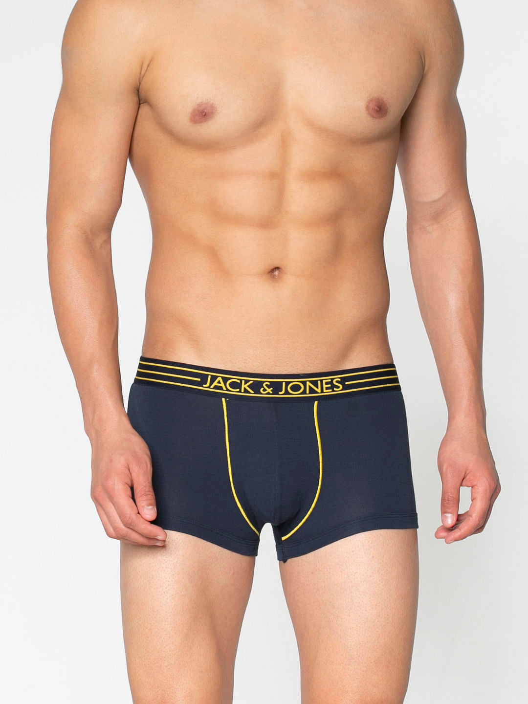 Navy Blue Brazilian Trunks - S